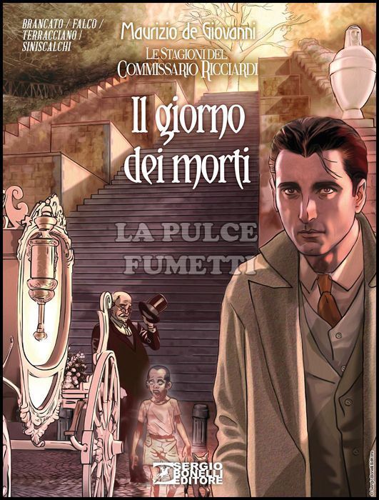 ROMANZI A FUMETTI BONELLI # 40 - LE STAGIONI DEL COMMISSARIO RICCIARDI 4: IL GIORNO DEI MORTI